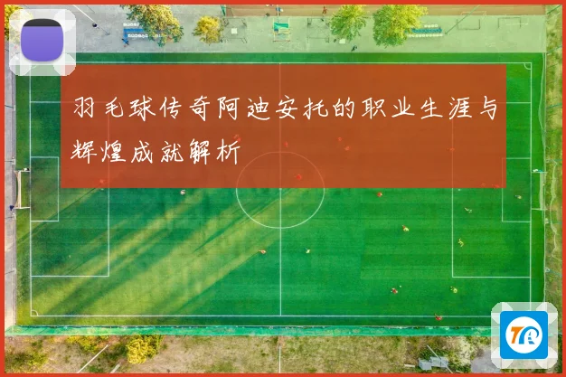 羽毛球传奇阿迪安托的职业生涯与辉煌成就解析