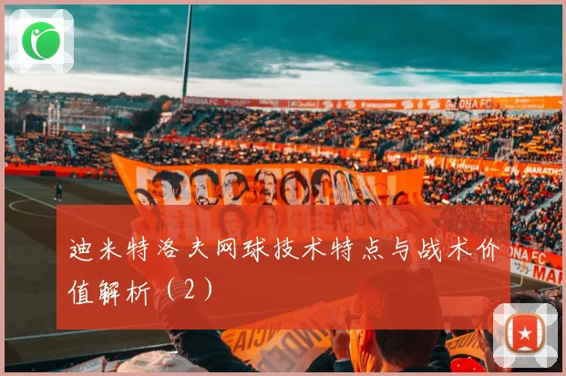 迪米特洛夫网球技术特点与战术价值解析（2）